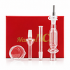 Red Box 10mm Generic Nectar Collector w/ Quartz  Tip and Titanium Tip