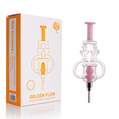 Lollipop Golden Flow Nectar Collector Straw "NC-POP3"
