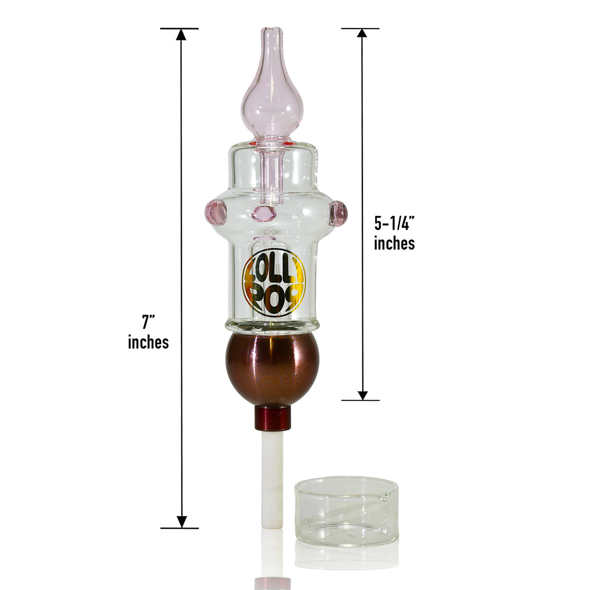 Lollipop Color Marble Premium Nectar Collector Straw "NC-POP11"