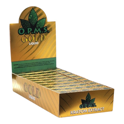 O.P.M.S. Gold Kratom Liquid Shot 50ct 