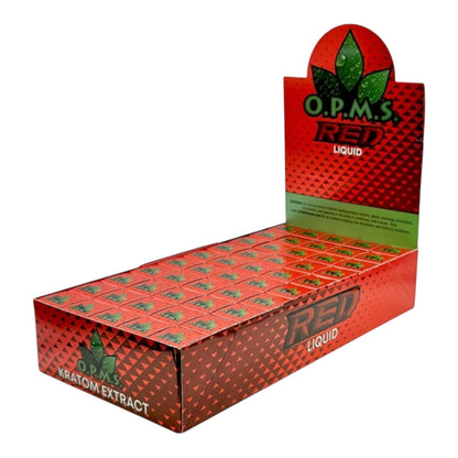  O.P.M.S. Red Kratom Liquid Shot 50ct