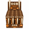 OCB Virgin Unbleached Cones 114 6/pk  32/display
