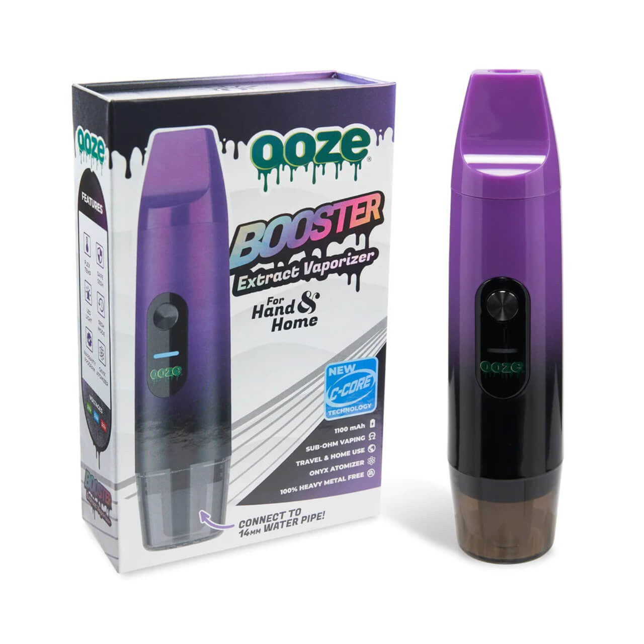 Ooze Booster Extract Vaporizer – C-Core 1100 MAh