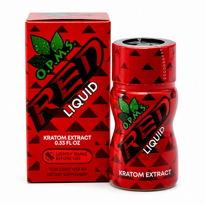 OPMS Red Liquid Shot 50ct - Display