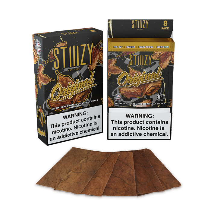 Stiiizy Wraps (5 per Pack / 8 Packs per Display Box)