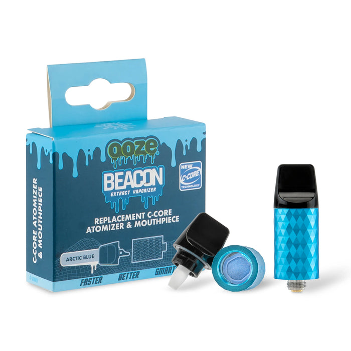 Ooze Beacon Extract Vaporizer Replacement C-Core Atomizer & MouthPiece