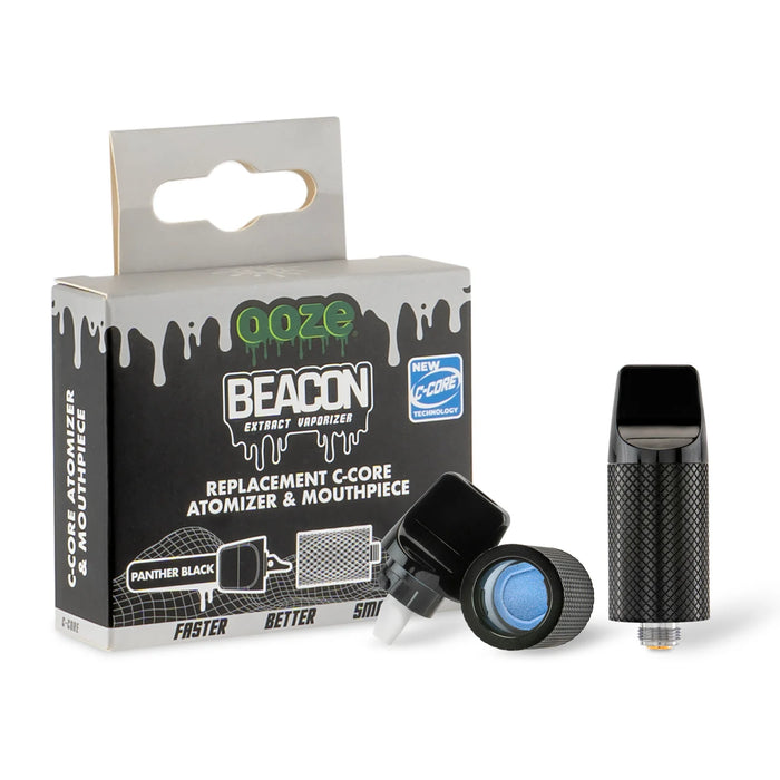 Ooze Beacon Extract Vaporizer Replacement C-Core Atomizer & MouthPiece