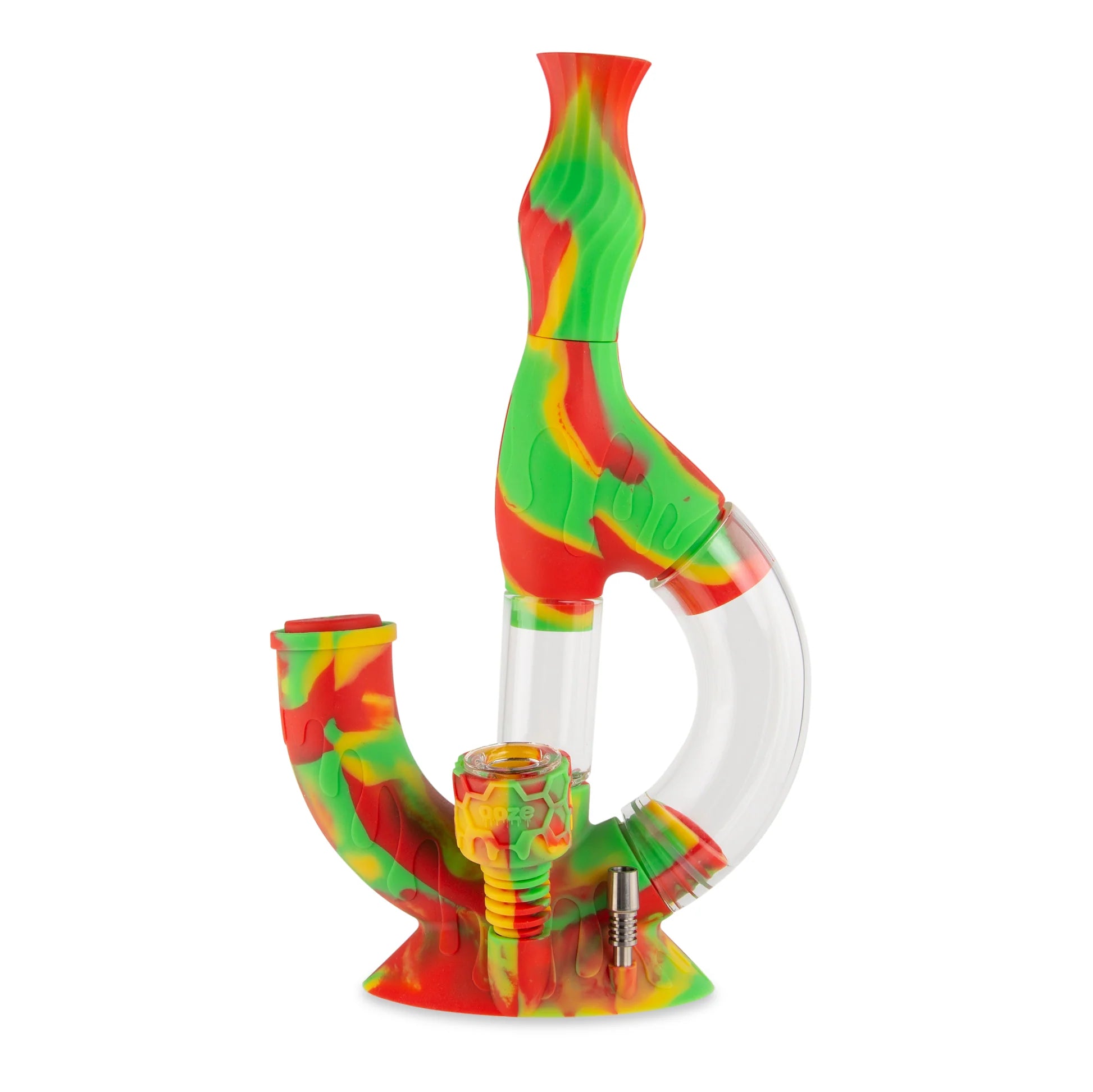 Ooze Echo Silicone Water Pipe & Nectar Collector