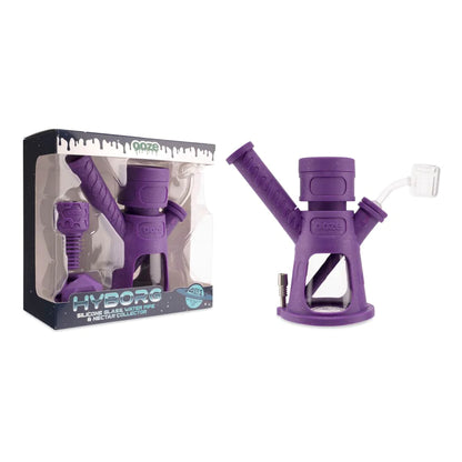 Ooze Hyborg 4 In 1 Silicone Water Pipe & Nectar Collector