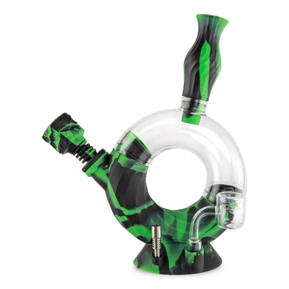 Ooze OZone Silicone Glass Water Pipe & Nectar Collector