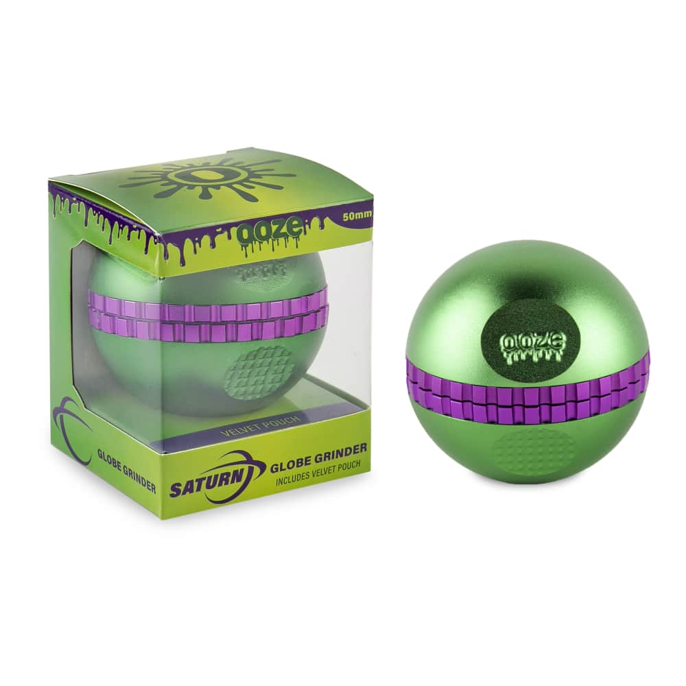 Ooze Saturn Globe Grinder - 4-piece grinder
