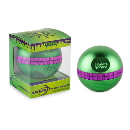 Ooze Saturn Globe Grinder - 4-piece grinder