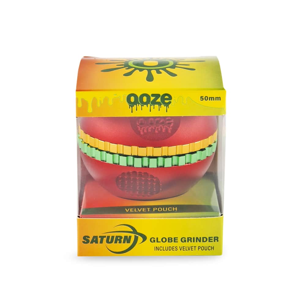 Ooze Saturn Globe Grinder - 4-piece grinder