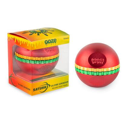 Ooze Saturn Globe Grinder - 4-piece grinder