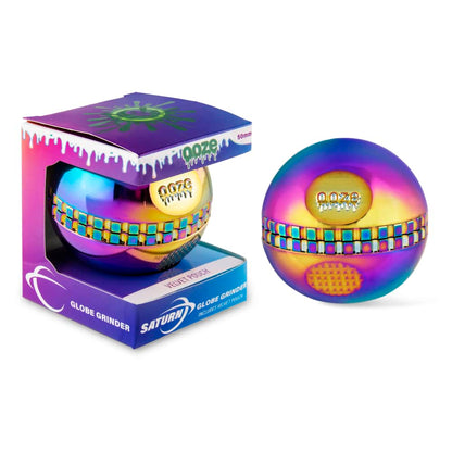Ooze Saturn Globe Grinder - 4-piece grinder
