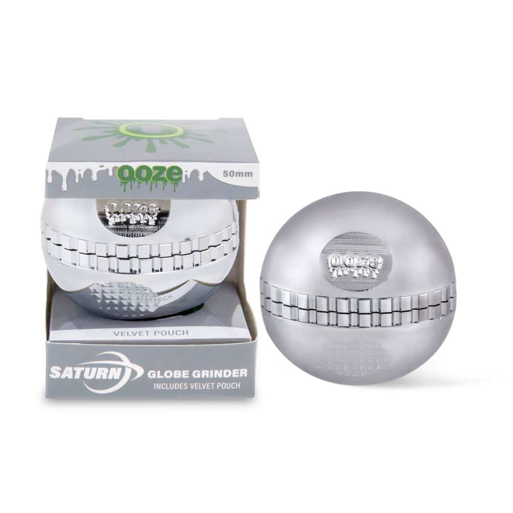 Ooze Saturn Globe Grinder - 4-piece grinder