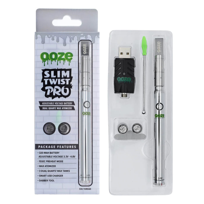 Ooze Slim Twist Pro Vape Battery Kit