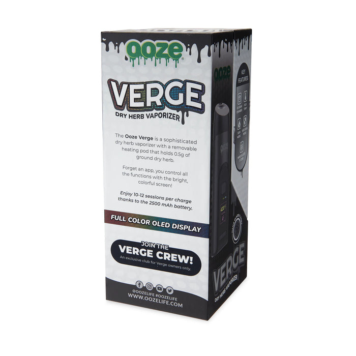 Ooze Verge Dry Herb Vaporizer 2500mah