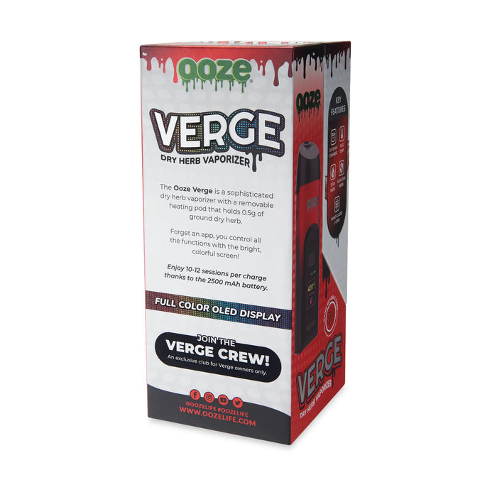 Ooze Verge Dry Herb Vaporizer 2500mah