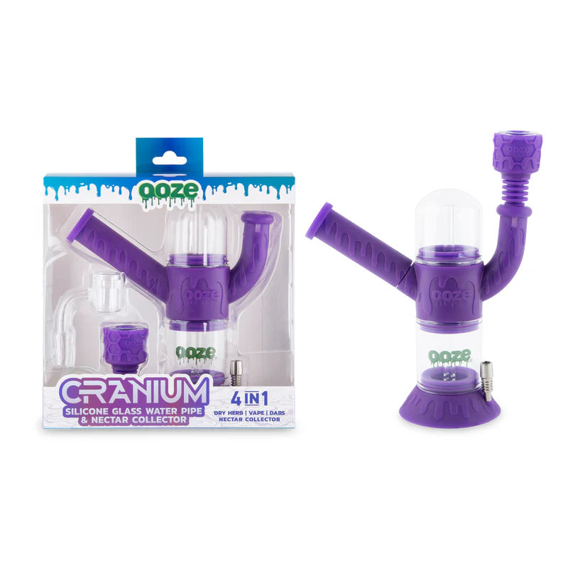 Ooze Cranium Silicone Water Pipe & Nectar Collector