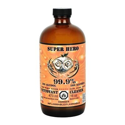 Orange Chronic Super Hero 99.9% Nettoyant Cleaner 473ml/16oz Glass Bottle