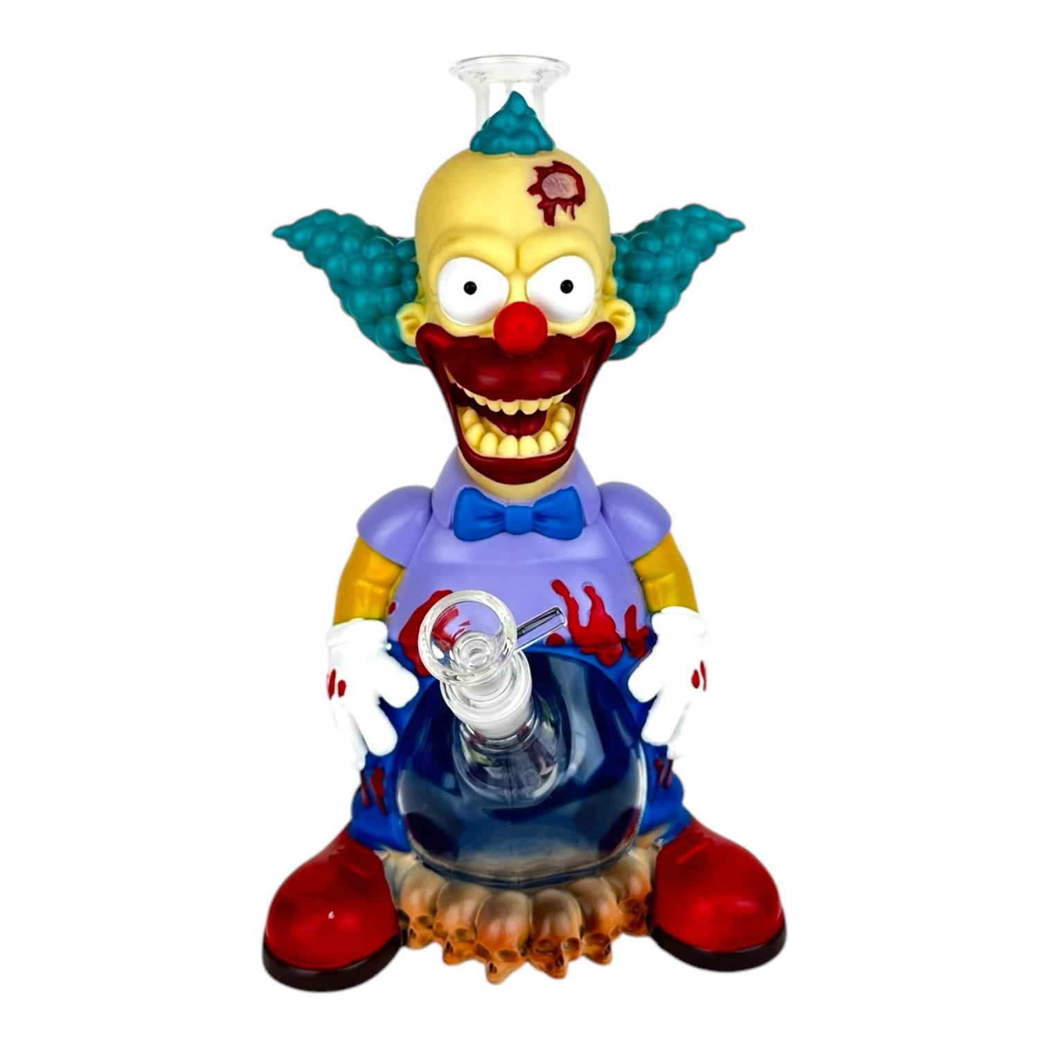 11" Silicone Glass Water Pipe