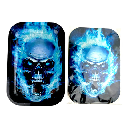 3D Medium Metal Rolling Tray