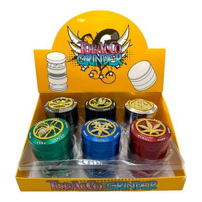 63mm Metal Bedazzle 4pc Grinder