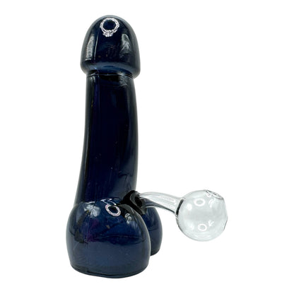 6" Color Penis Glass Oil Burner