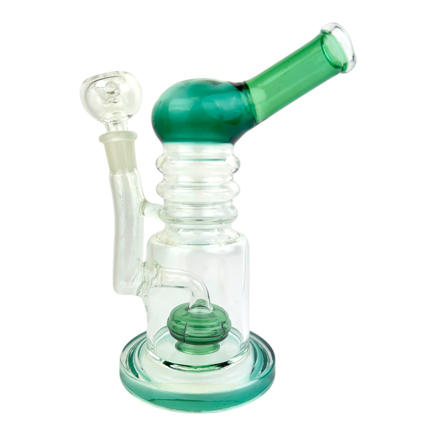 7" Ribbed Color Straight Tube Shower