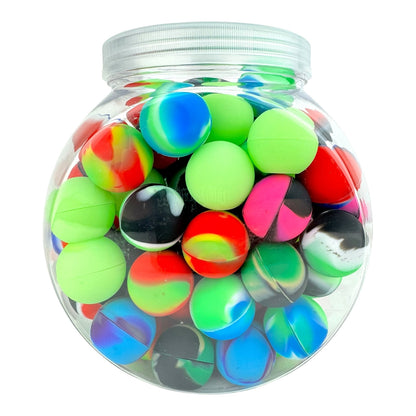 Ball Silicone Wax Oil Container 