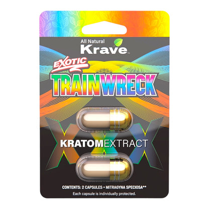 Krave Exotic Kratom Extract Capsules