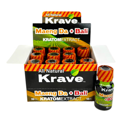 Krave Kratom Extract 10ml Liquid Shots