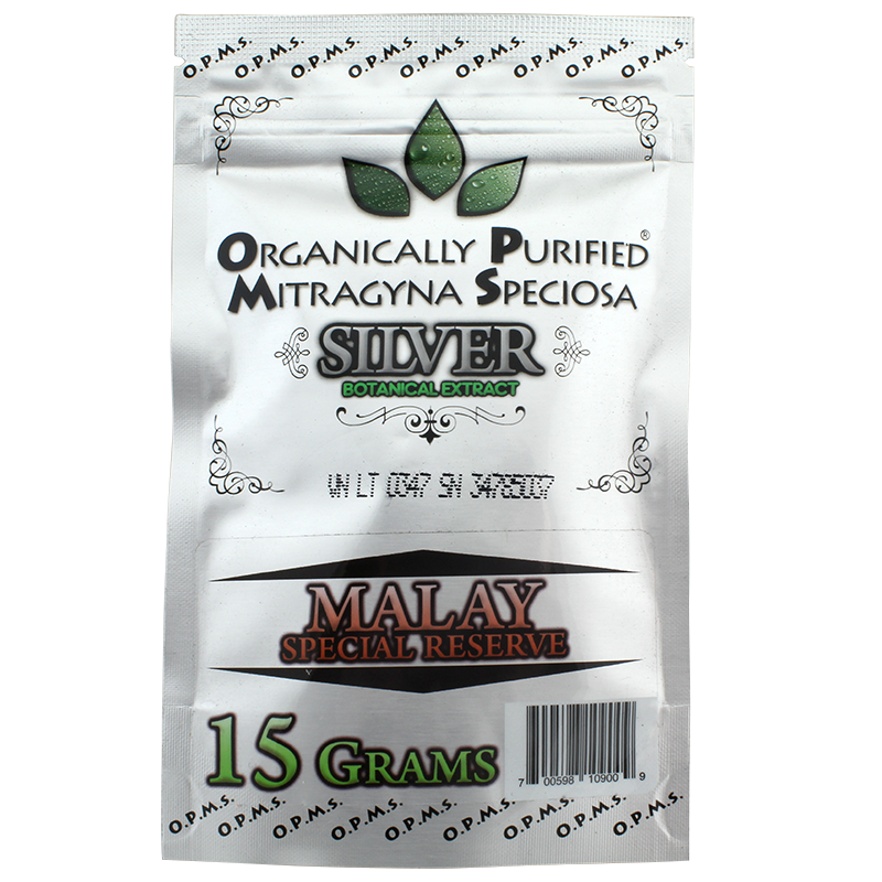 OPMS Kratom Silver (Capsules) 15 Grams 