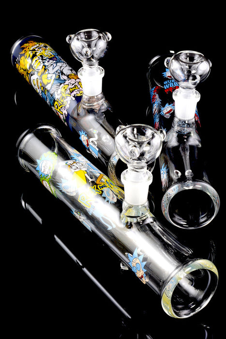 R & M Glass Steam Roller Color Top Pipe. Assorted