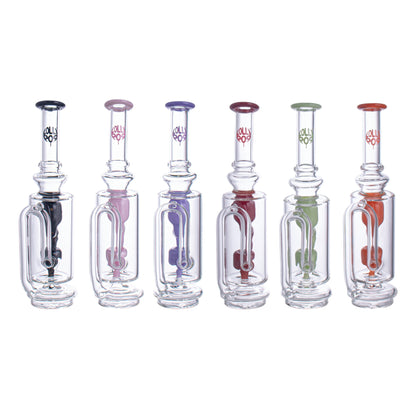 Lollipop Mint Ice Series I Puffco Peak Recycler Glass Attachement I Asst Colors