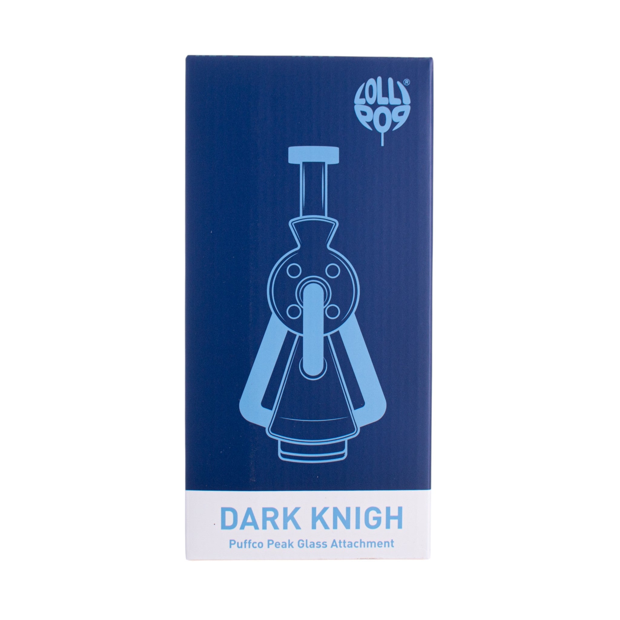 Lollipop Dark Knigh Series I Puffco Peak  Recycler Glass Attachement I Asst Colors