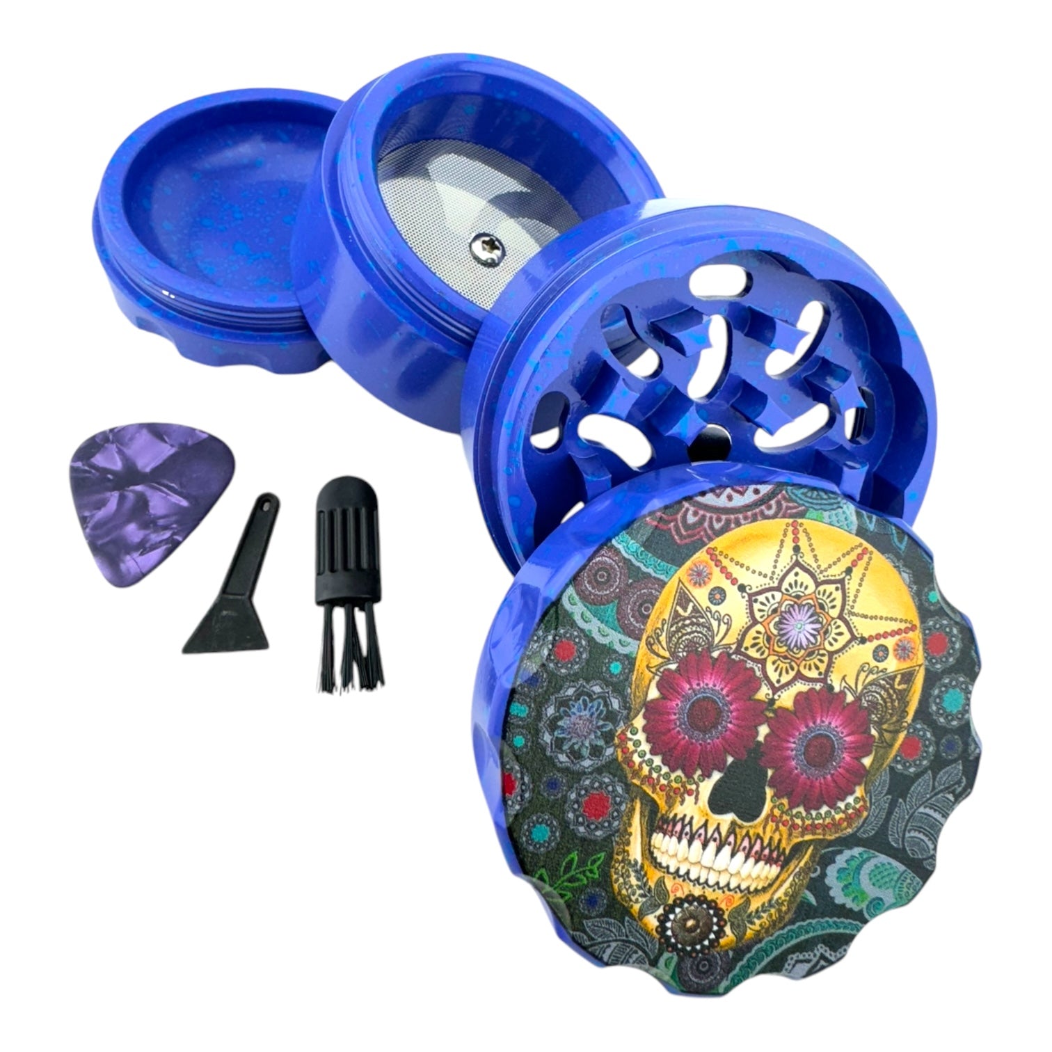 Paint splatter weed grinder