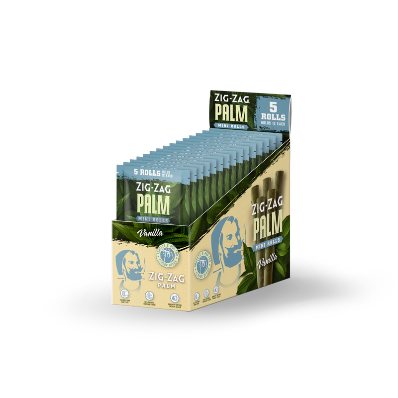 Zig Zag Palm Mini Rolls 5 ROLLS 1G