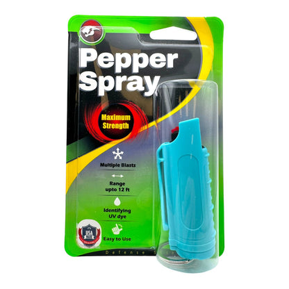 Cheetah Pepper Spray Maximum Strength w/Key-Chain Case Self Defense