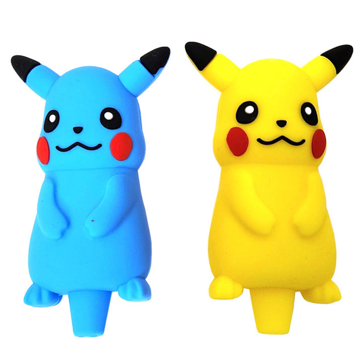 Pika Silicone Hand Pipe With Glass Bowl - Assorted Colors