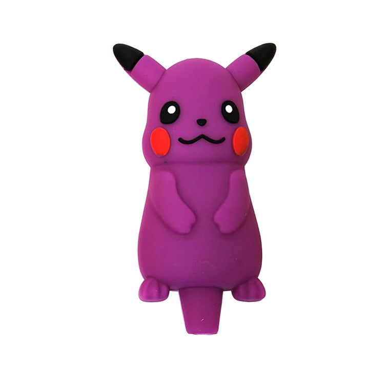 Pika Silicone Hand Pipe With Glass Bowl - Assorted Colors