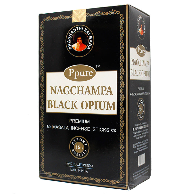 Ppure Nag Champa 15g Premium Masala Incense Sticks (12 Box Display)