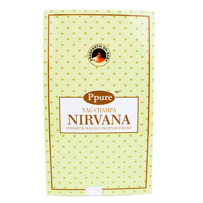 Ppure Nag Champa 15g Premium Masala Incense Sticks (12 Box Display)