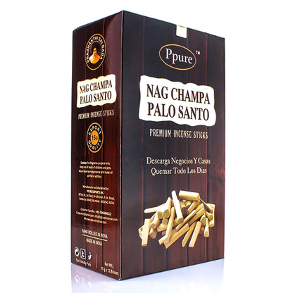 Ppure Nag Champa 15g Premium Masala Incense Sticks (12 Box Display)