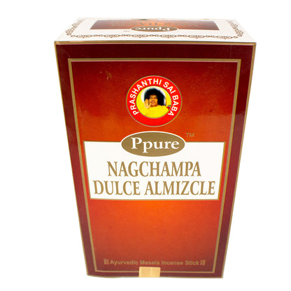 Ppure Nag Champa 15g Premium Masala Incense Sticks (12 Box Display)