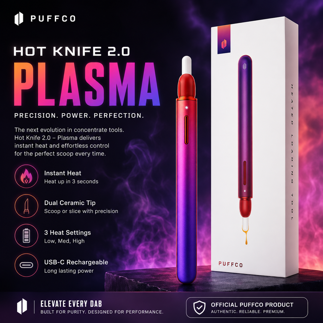 Puffco Hot Knife 2.0 - Plasma