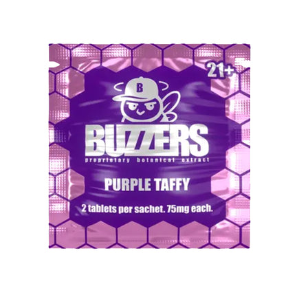 "Buzzers" 75mg - 2ct Sachet 15pk/Dis I 30 Display