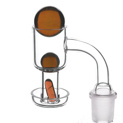 Quart Terp Vacuum Slurper Banger W/ Marble Pill Set