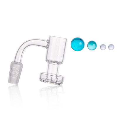 Lollipop QSeries-3 — 14mm Male 90° Quartz Terp Slurper Set